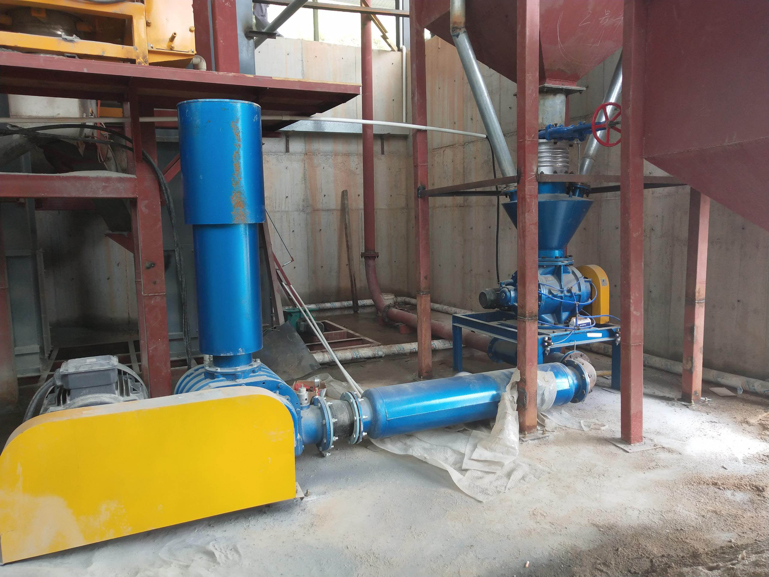 氣力輸送系統(tǒng) 氣力輸送系統(tǒng)