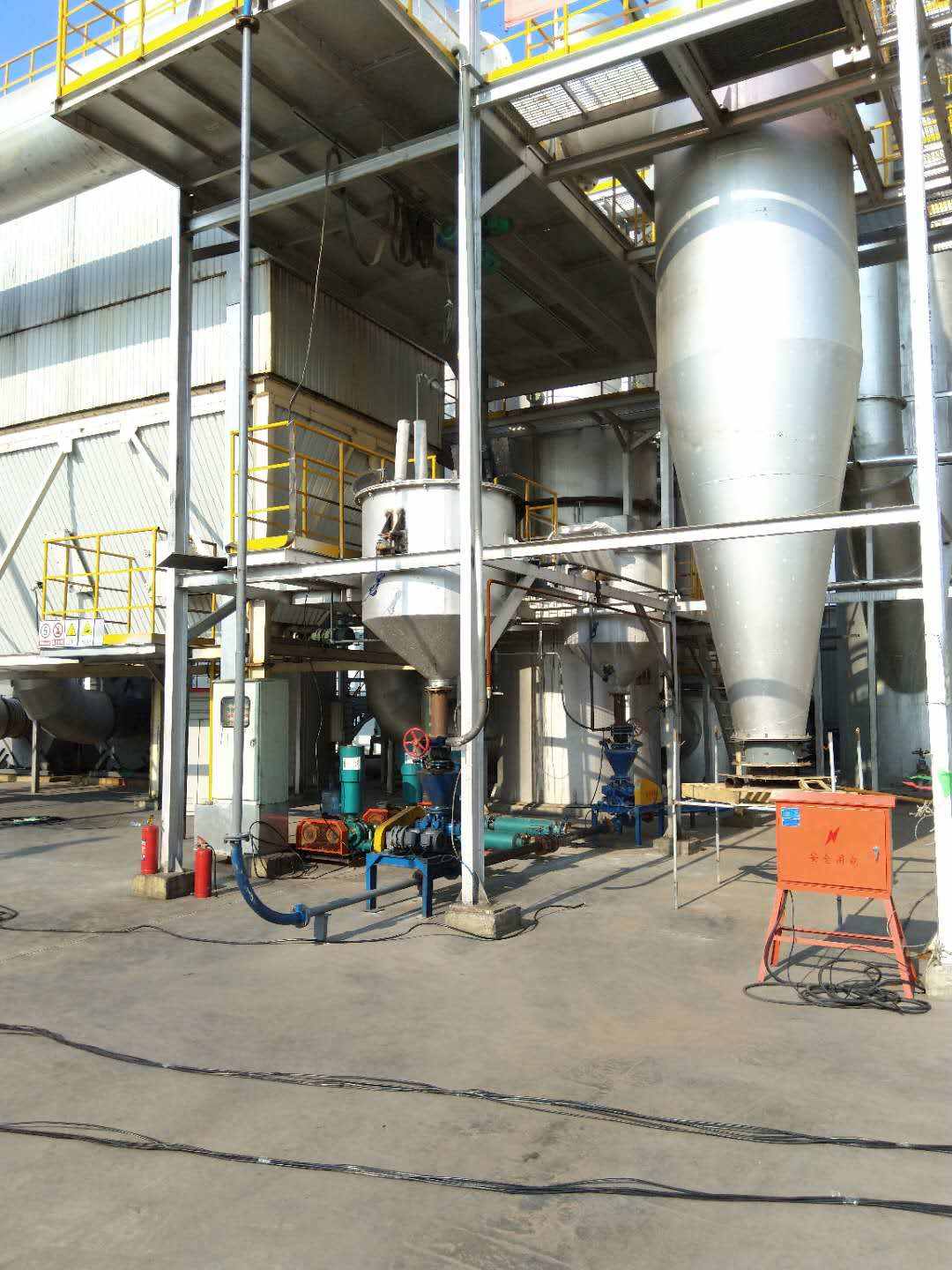 氣力輸送系統輸送現場實拍圖 氣力輸送系統輸送現場實拍圖